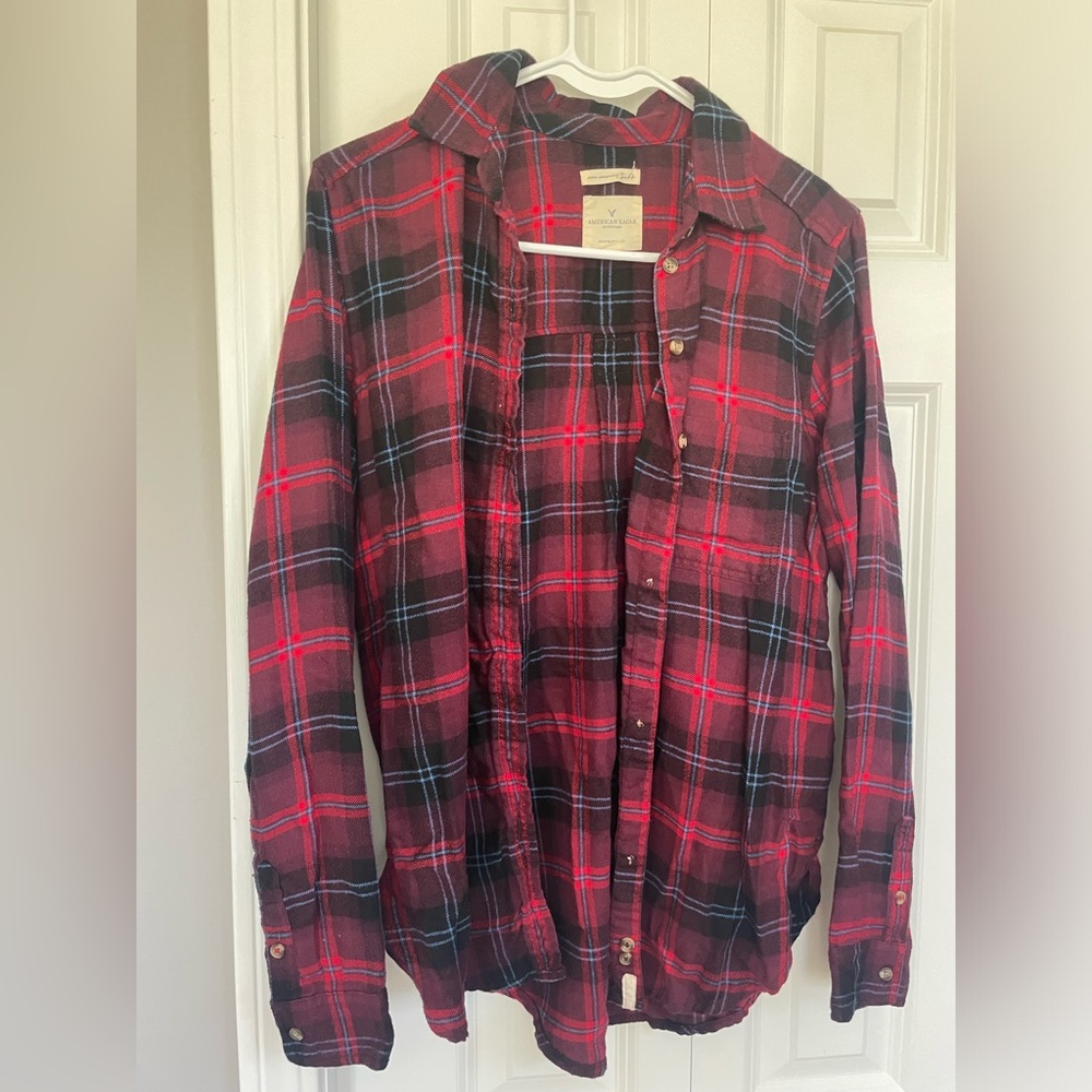 American eagle flannel shirt